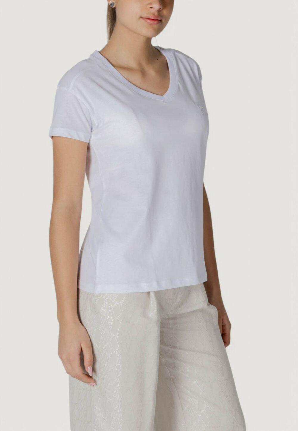 T-shirt Armani Exchange Bianco - Foto 4