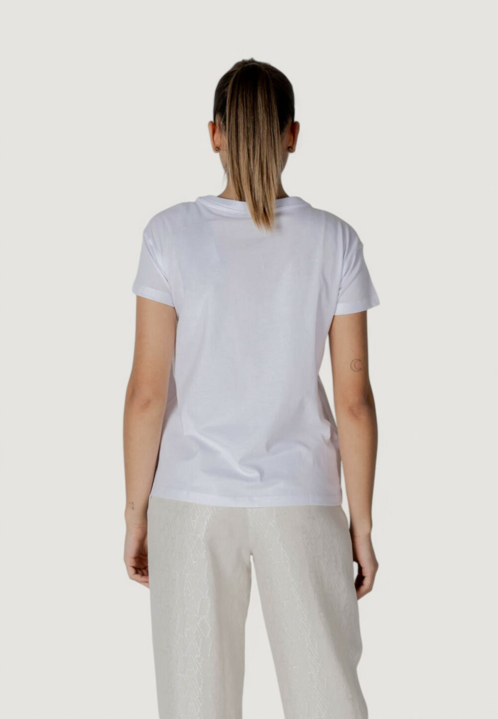 T-shirt Armani Exchange Bianco - Foto 5