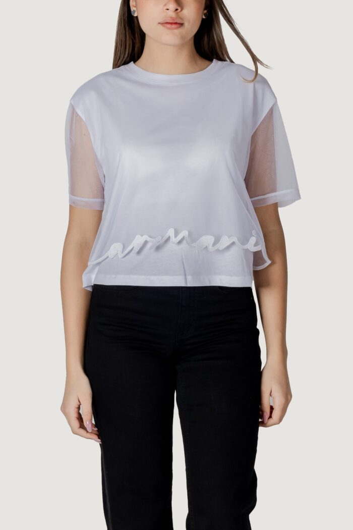 T-shirt Armani Exchange  Bianco