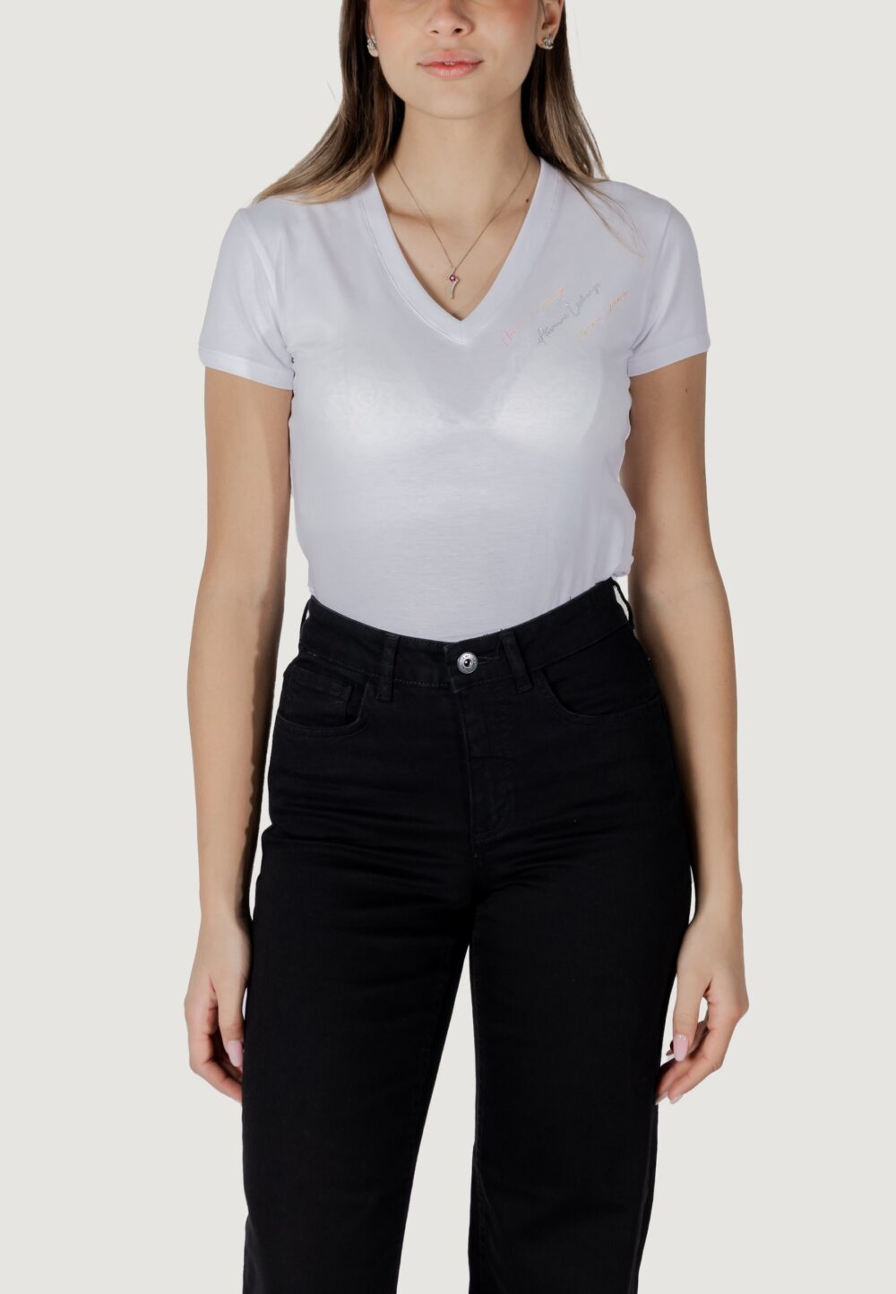 T-shirt Armani Exchange Bianco - Foto 1