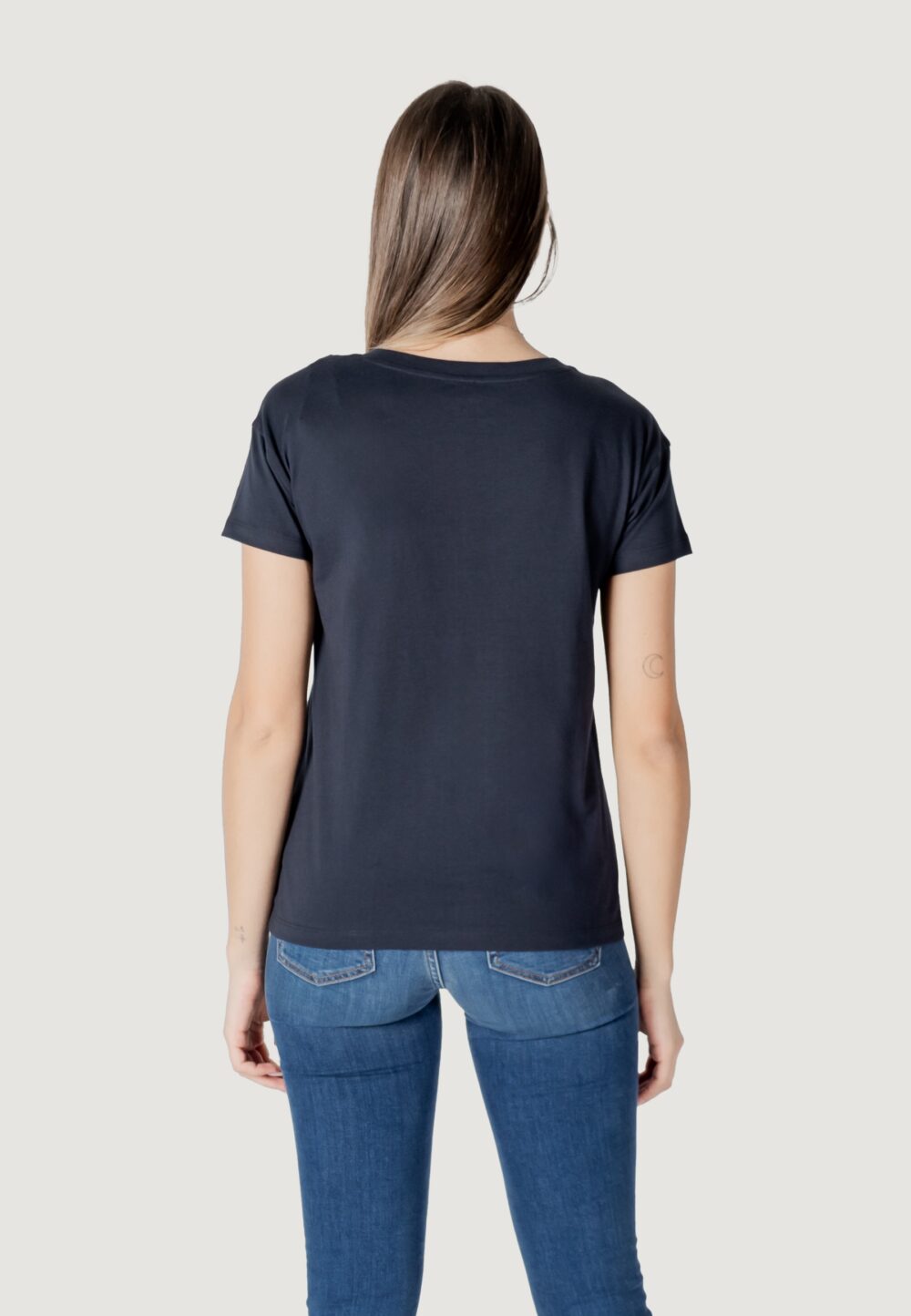 T-shirt Armani Exchange Blu - Foto 5