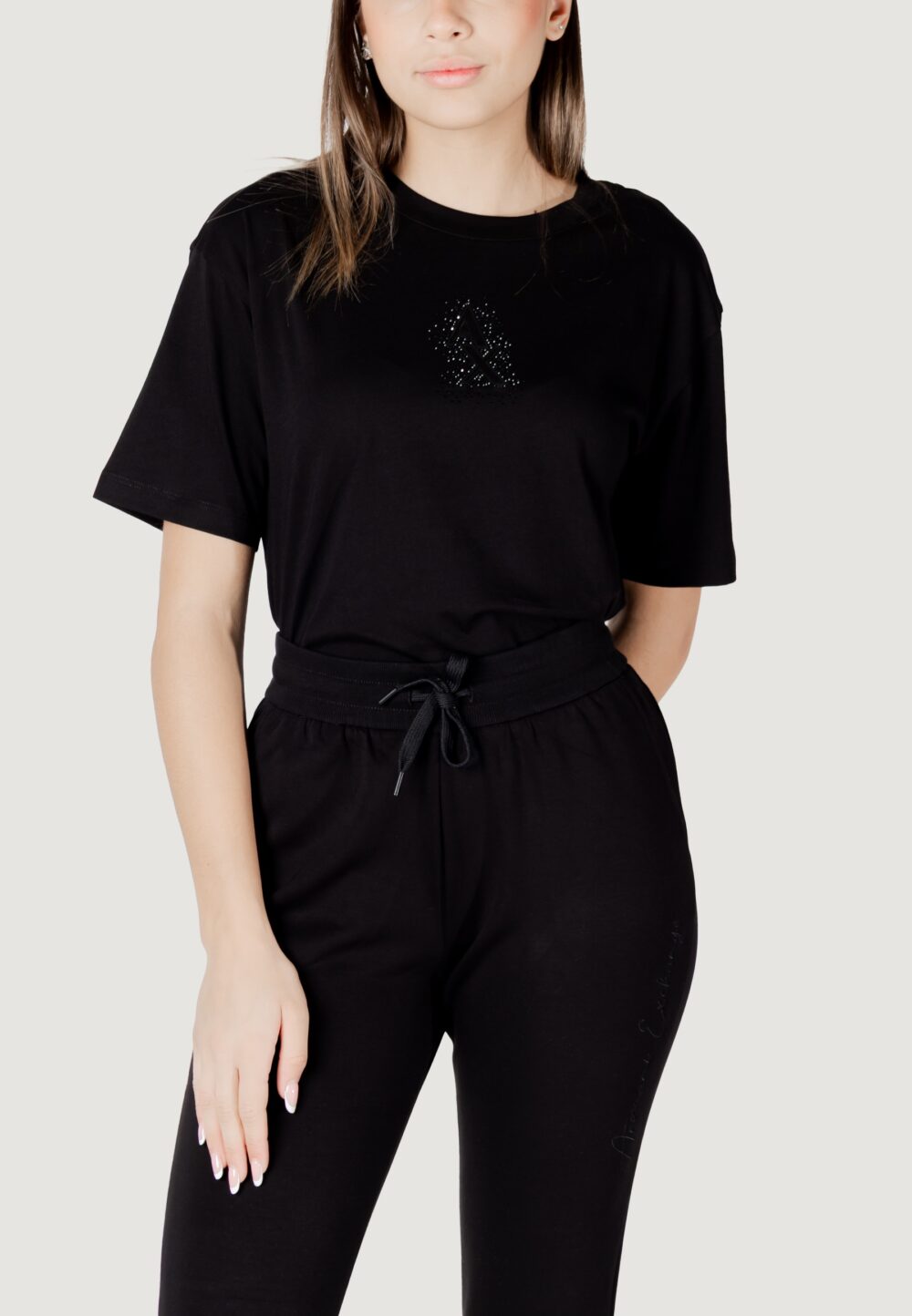 T-shirt Armani Exchange Nero - Foto 1