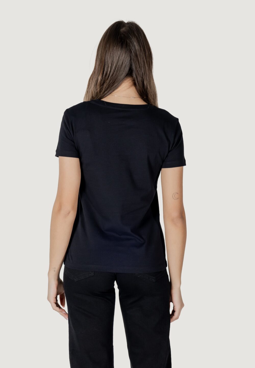 T-shirt Armani Exchange Nero - Foto 4