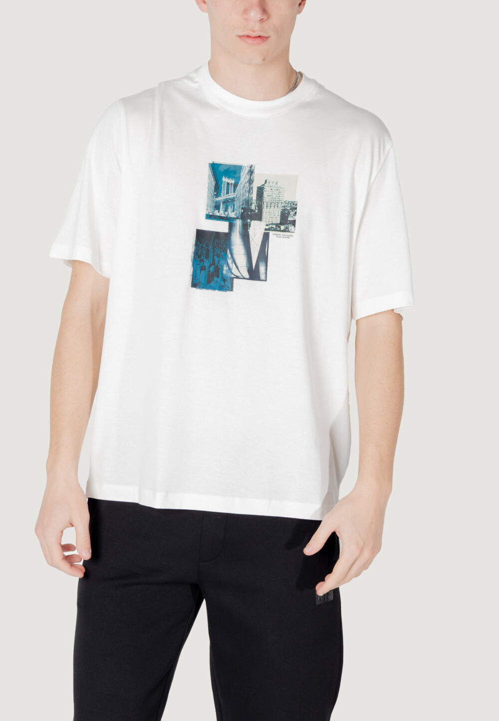 T-shirt Armani Exchange Panna - Foto 1