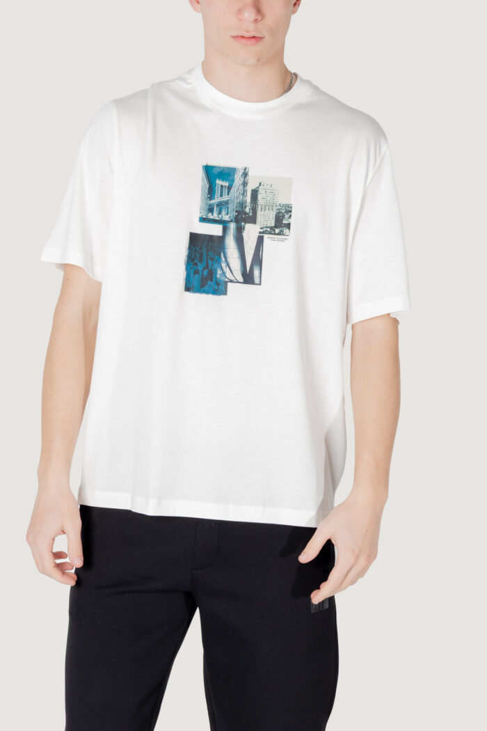 T-shirt Armani Exchange  Panna