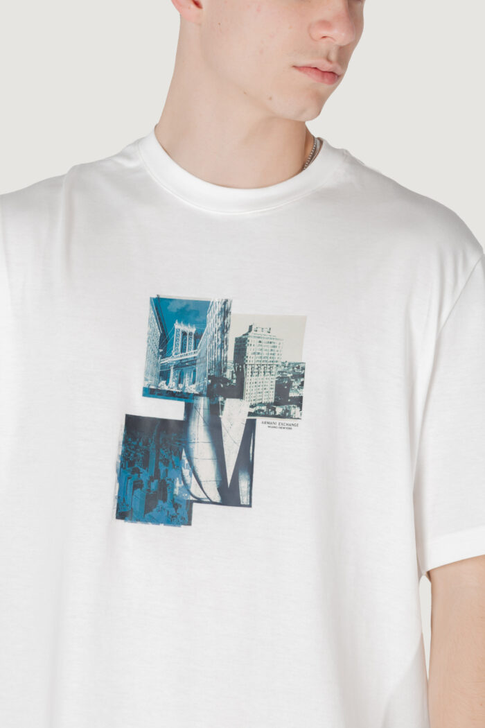 T-shirt Armani Exchange  Panna