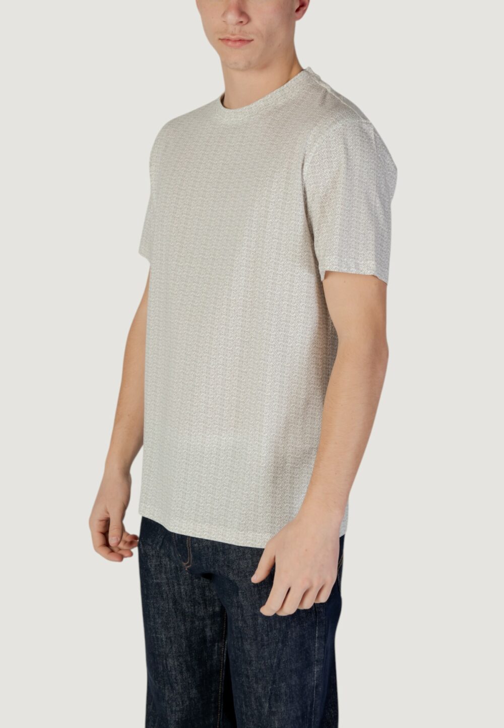 T-shirt Armani Exchange Panna - Foto 2