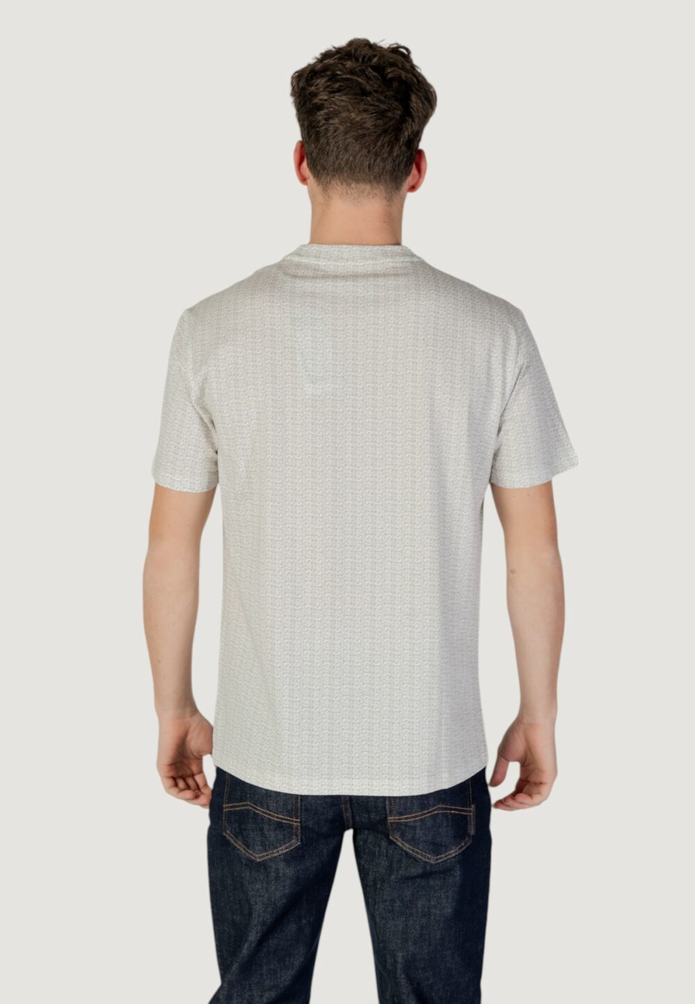 T-shirt Armani Exchange Panna - Foto 4