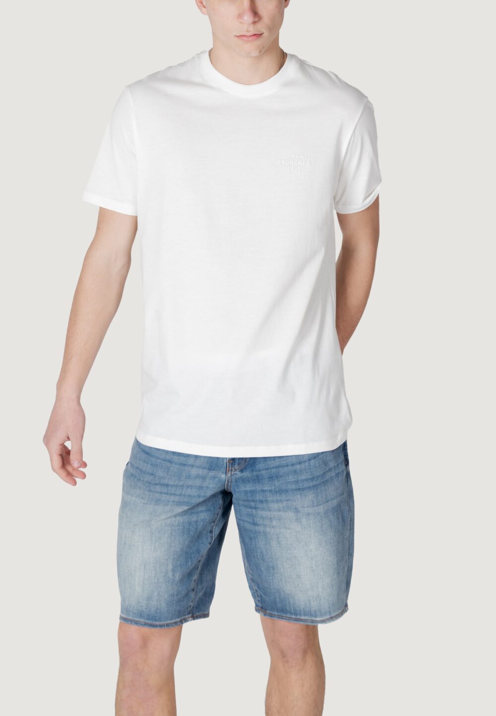 T-shirt Armani Exchange Panna - Foto 1