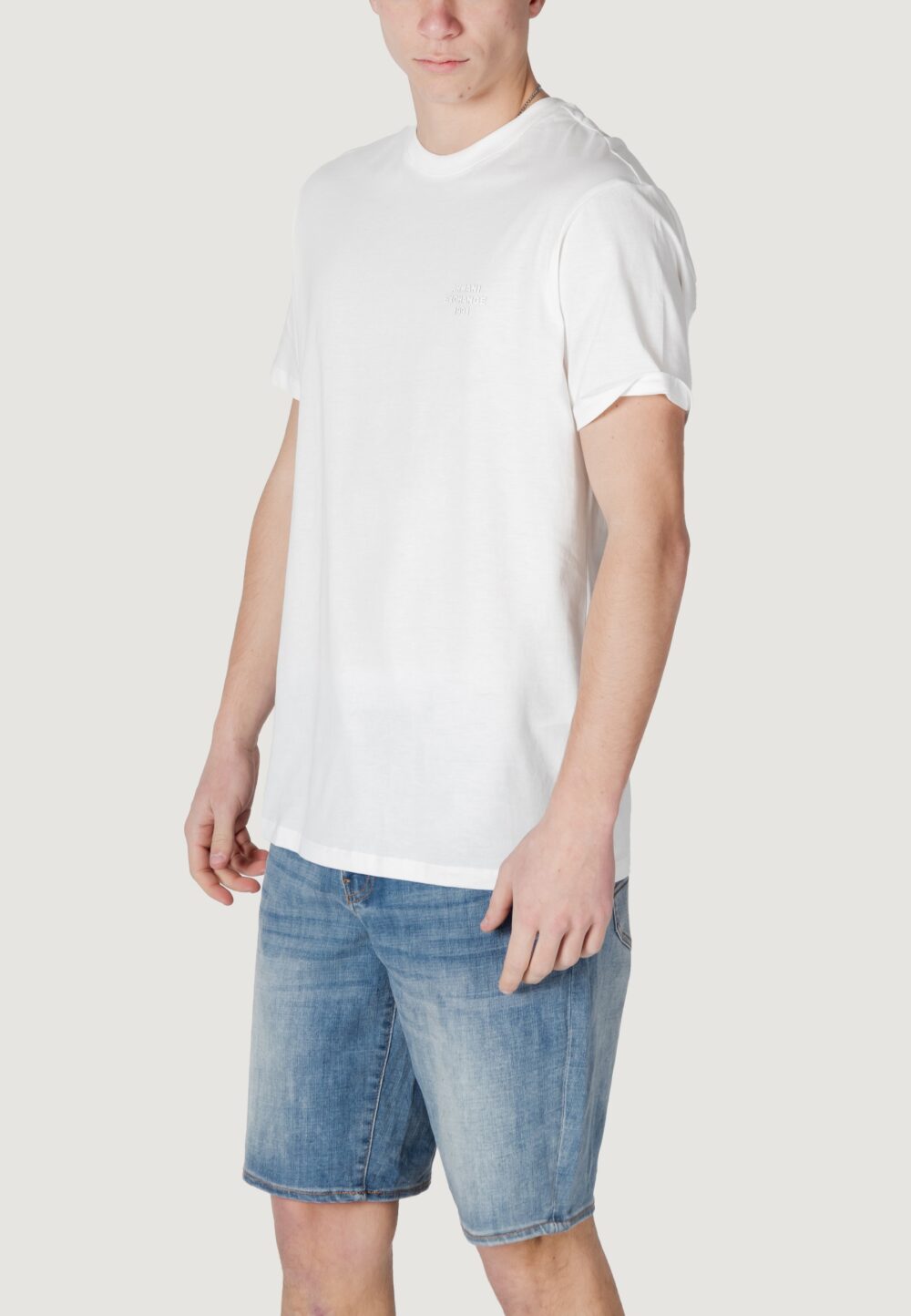 T-shirt Armani Exchange Panna - Foto 3