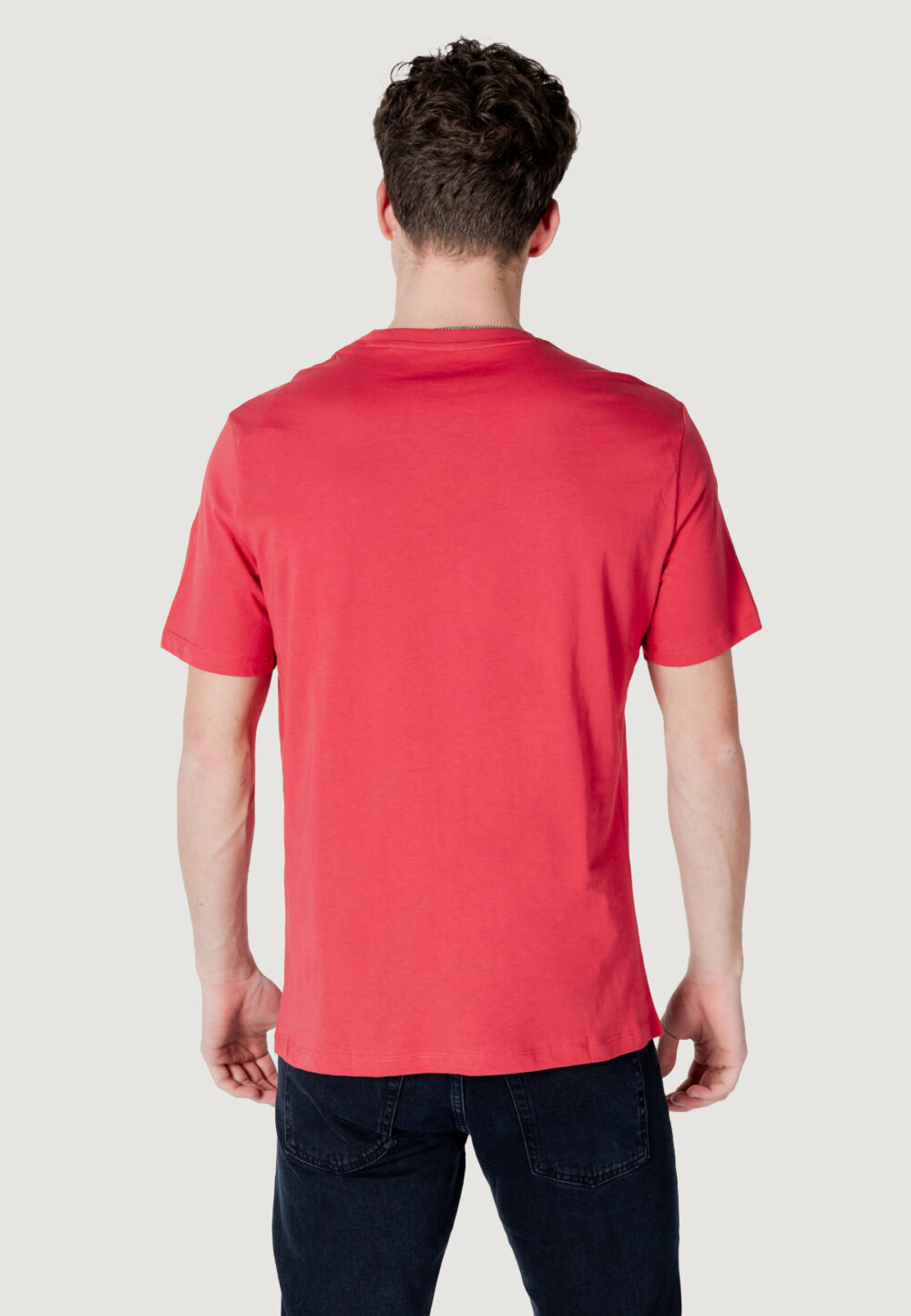T-shirt Armani Exchange Rosso - Foto 5