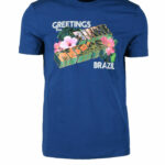 T-shirt BIKKEMBERGS Blu - Foto 1
