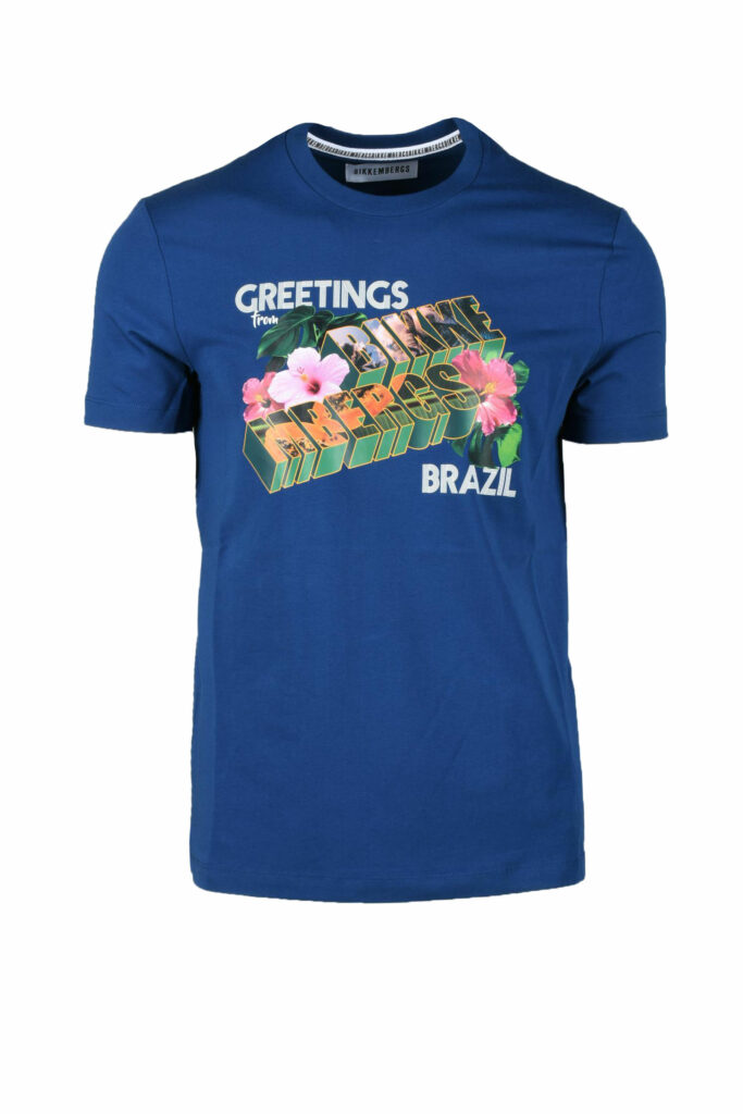 T-shirt BIKKEMBERGS  Blu