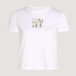 T-shirt Calvin Klein Jeans front photo graphic Bianco - Foto 1