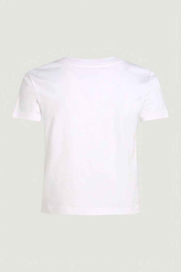 T-shirt Calvin Klein Jeans front photo graphic Bianco