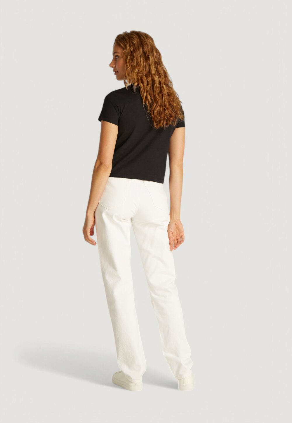 T-shirt Calvin Klein Jeans front photo graphic Nero - Foto 3