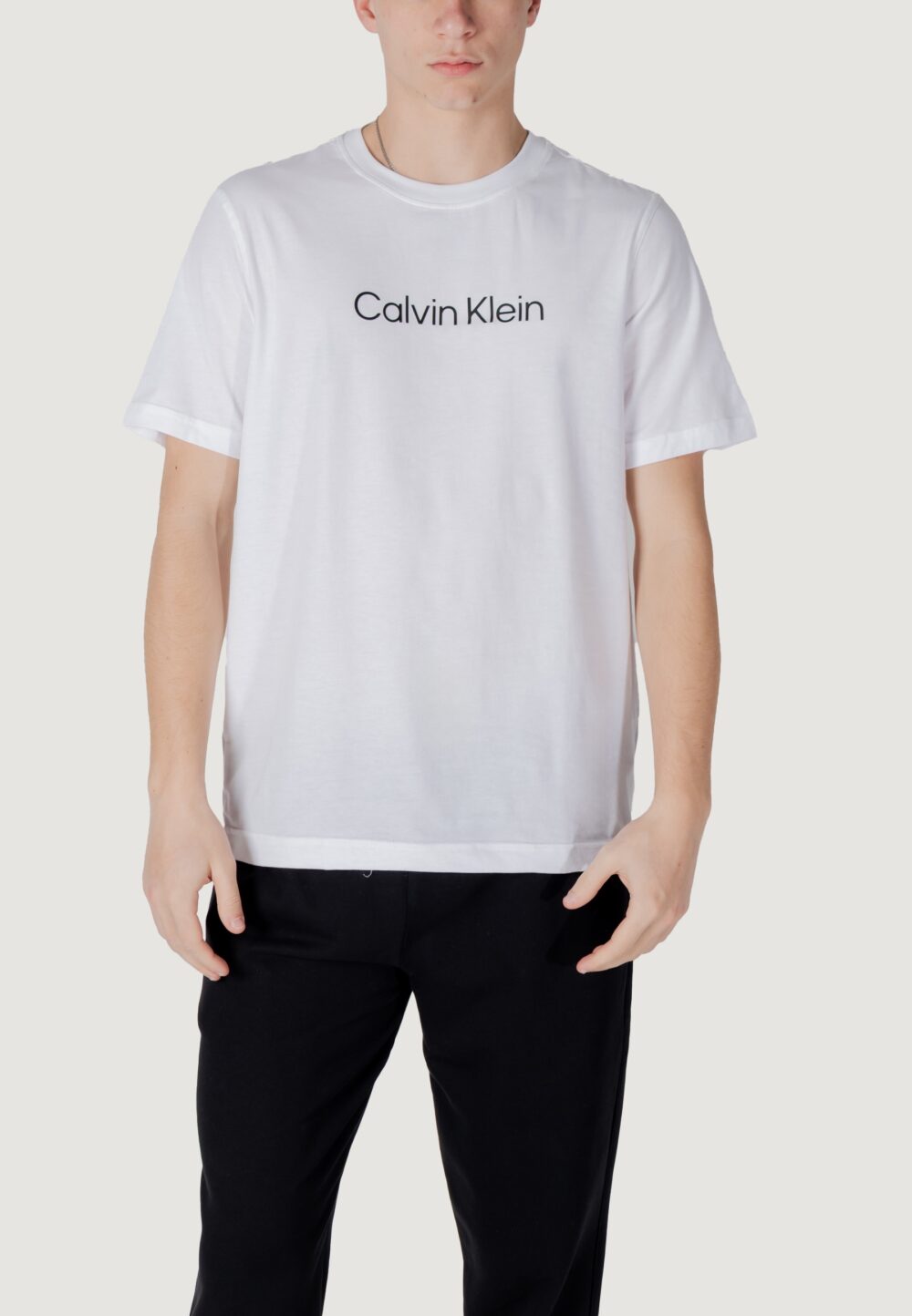 T-shirt Calvin Klein Sport graphic s/s Bianco - Foto 1