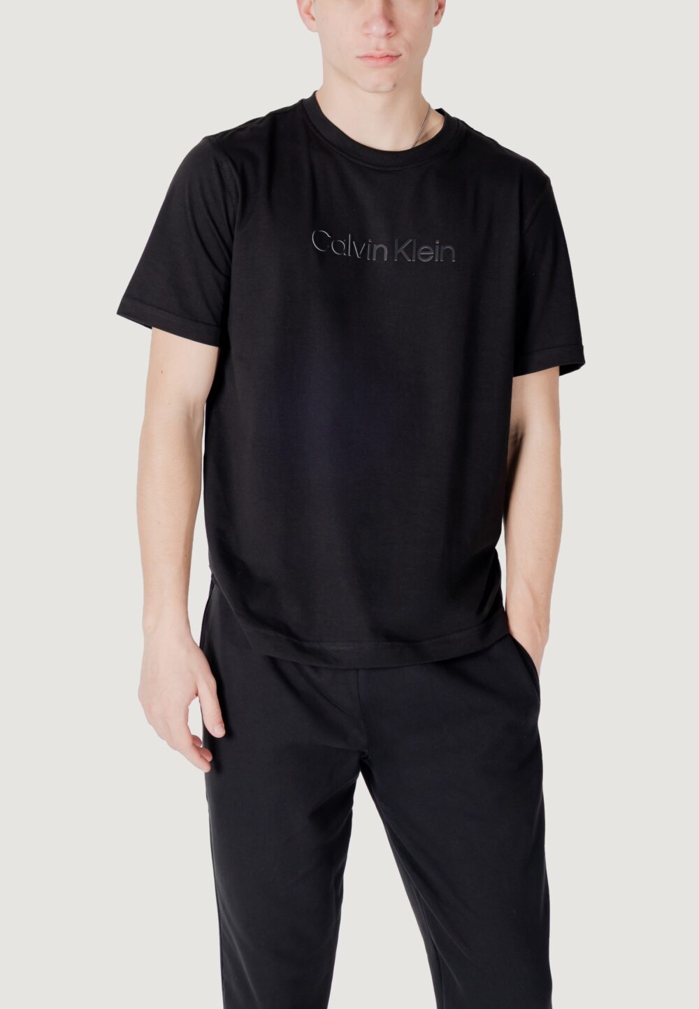 T-shirt Calvin Klein Sport graphic s/s Nero - Foto 1