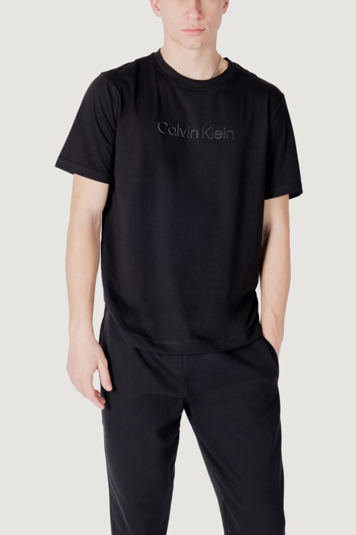 T-shirt Calvin Klein Sport graphic s/s Nero
