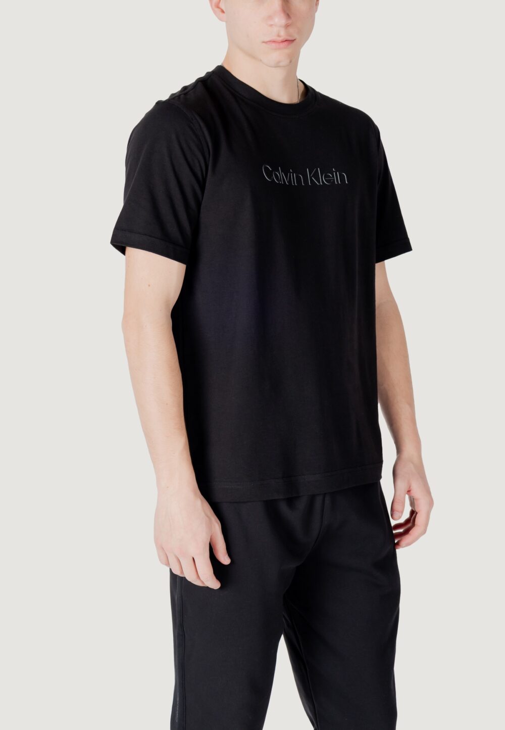 T-shirt Calvin Klein Sport graphic s/s Nero - Foto 2