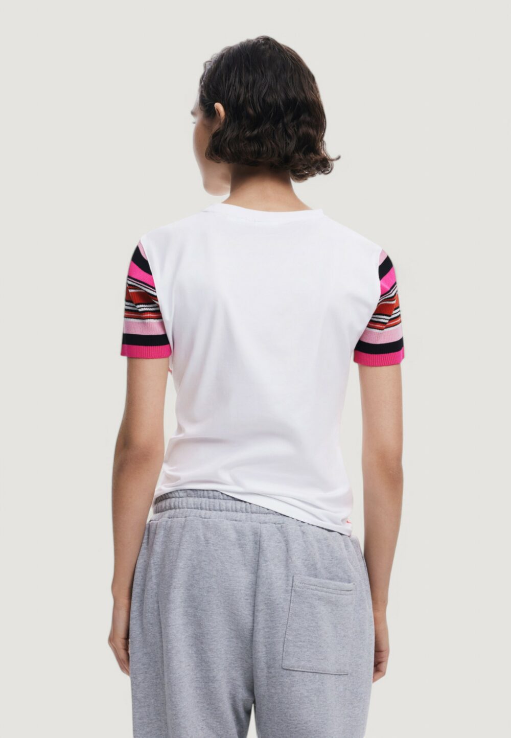T-shirt Desigual ts_minnie Bianco - Foto 5
