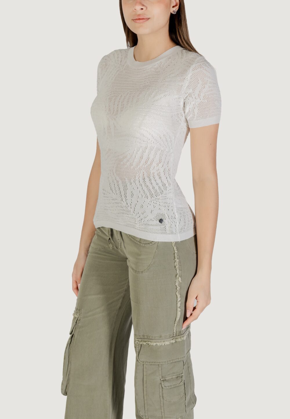 T-shirt Desigual ts_sacramento Bianco - Foto 2