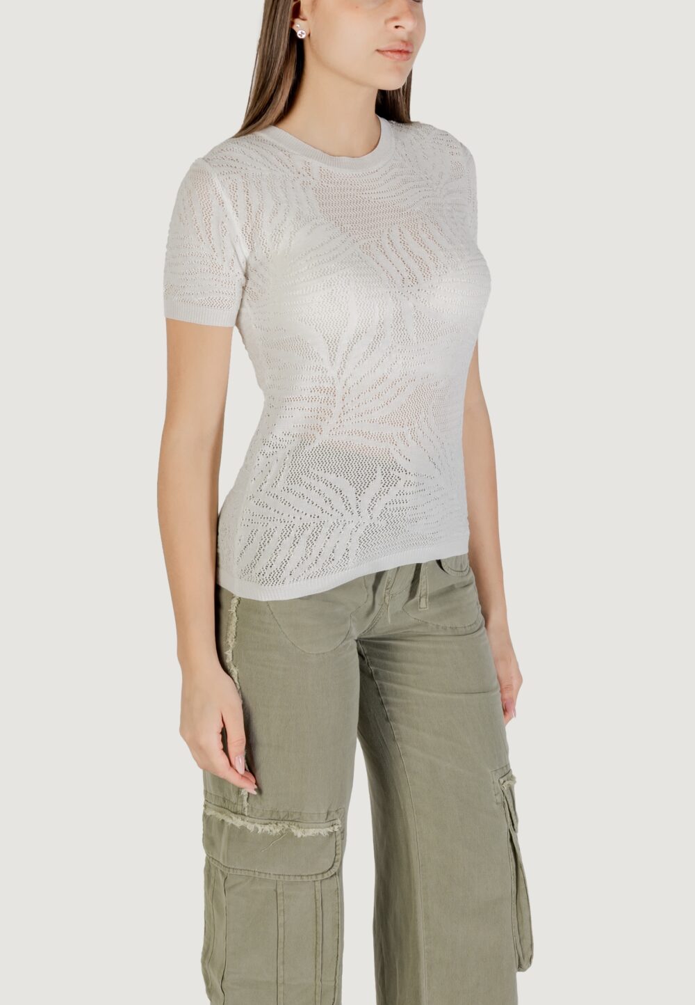 T-shirt Desigual ts_sacramento Bianco - Foto 3