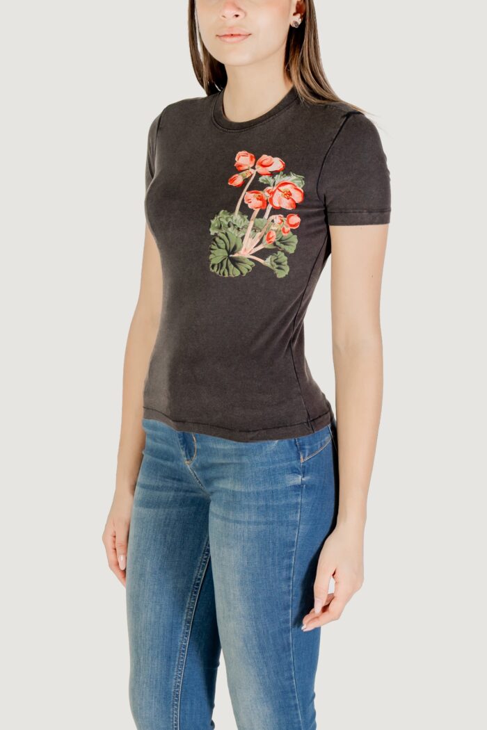 T-shirt Desigual ts_botanical_lacroix Nero