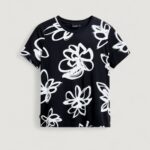 T-shirt Desigual ts_colorado Nero - Foto 1