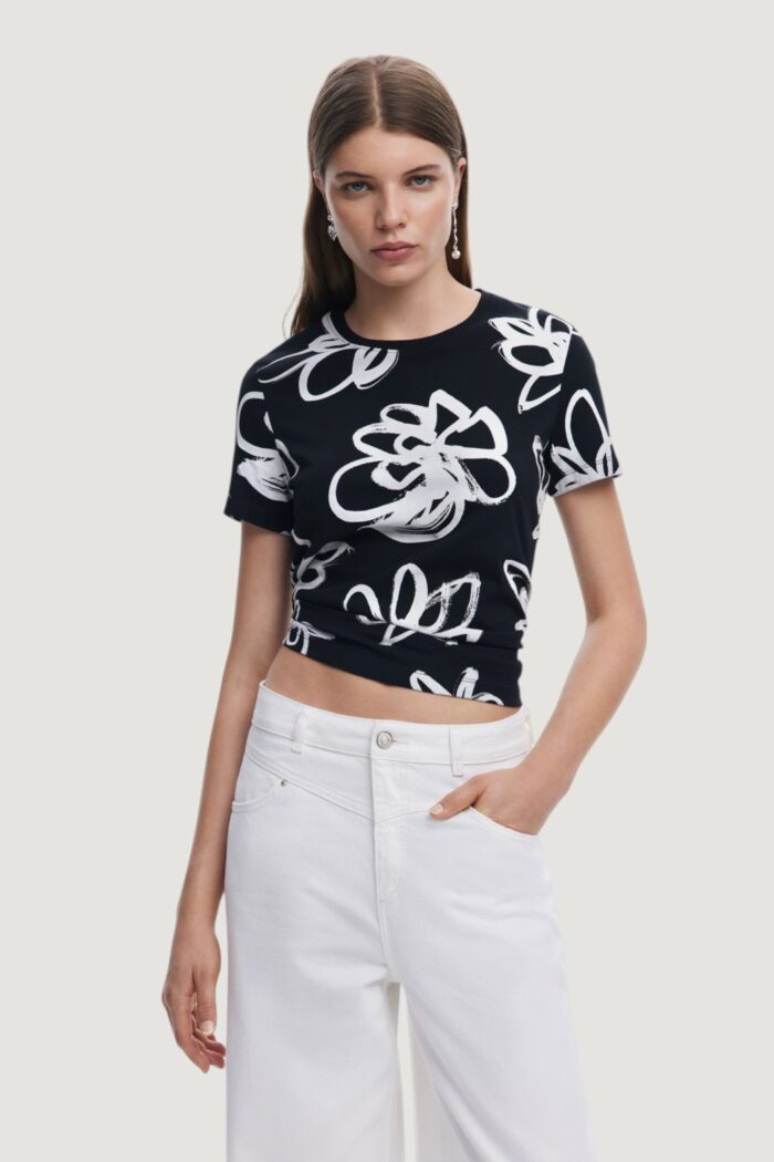 T-shirt Desigual ts_colorado Nero