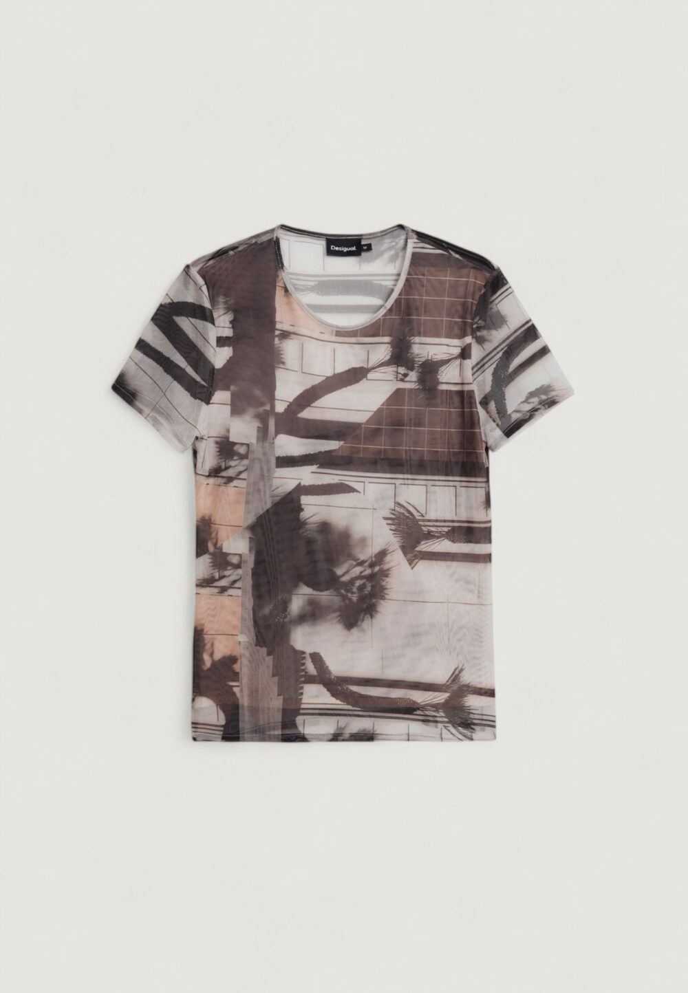 T-shirt Desigual ts_delaware Nero - Foto 1