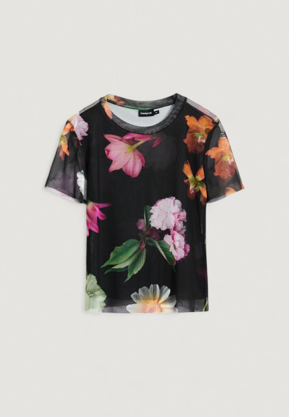 T-shirt Desigual ts_des moines Nero - Foto 4