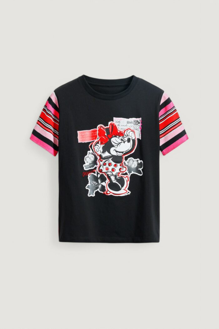 T-shirt Desigual ts_minnie Nero