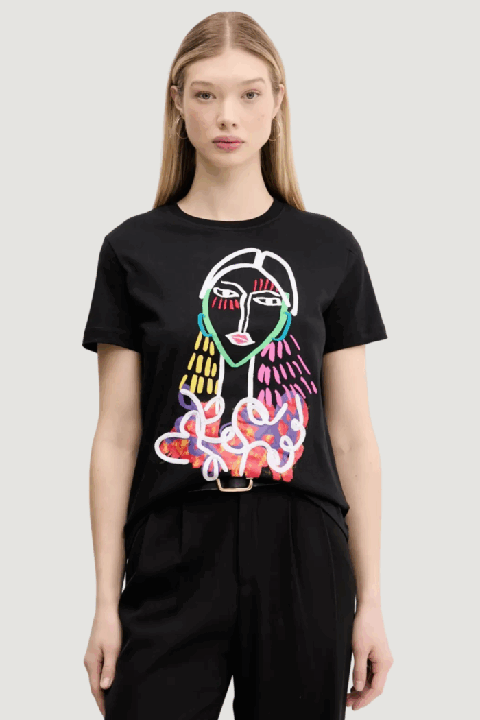 T-shirt Desigual ts_misuri Nero