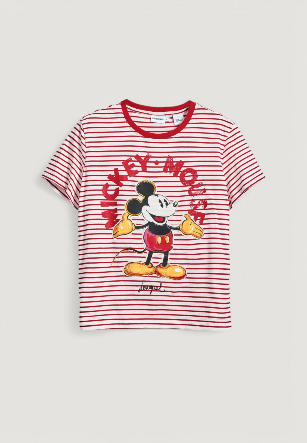 T-shirt Desigual ts_mickey mouse Rosso - Foto 2