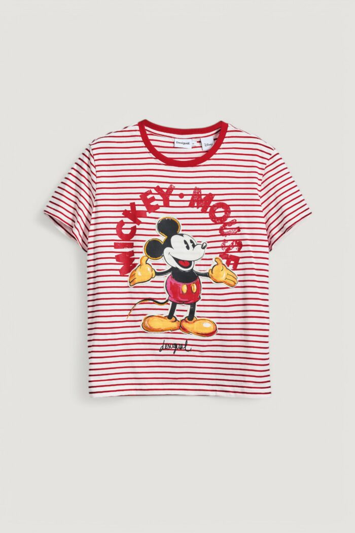 T-shirt Desigual ts_mickey mouse Rosso