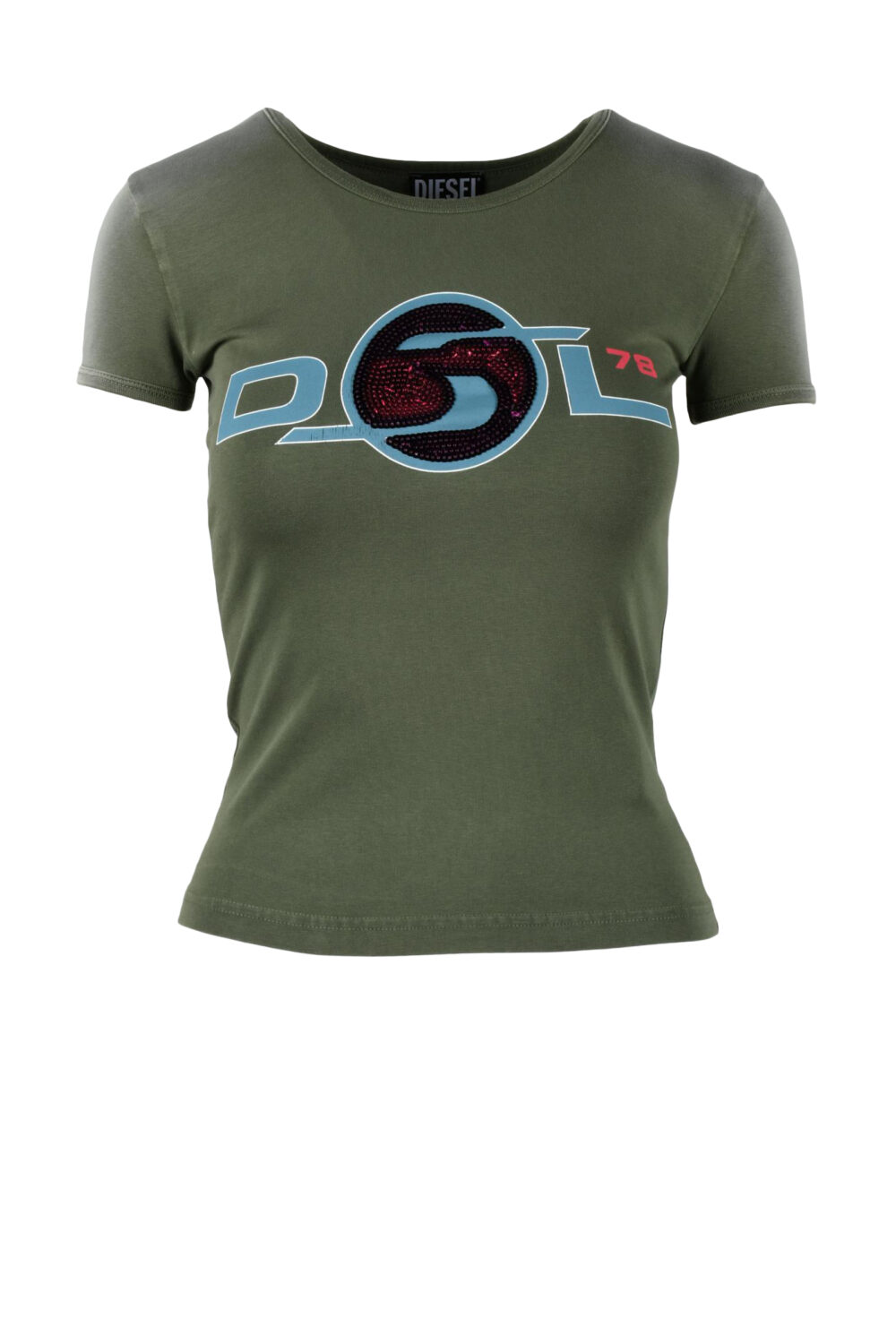 T-shirt Diesel Verde - Foto 1