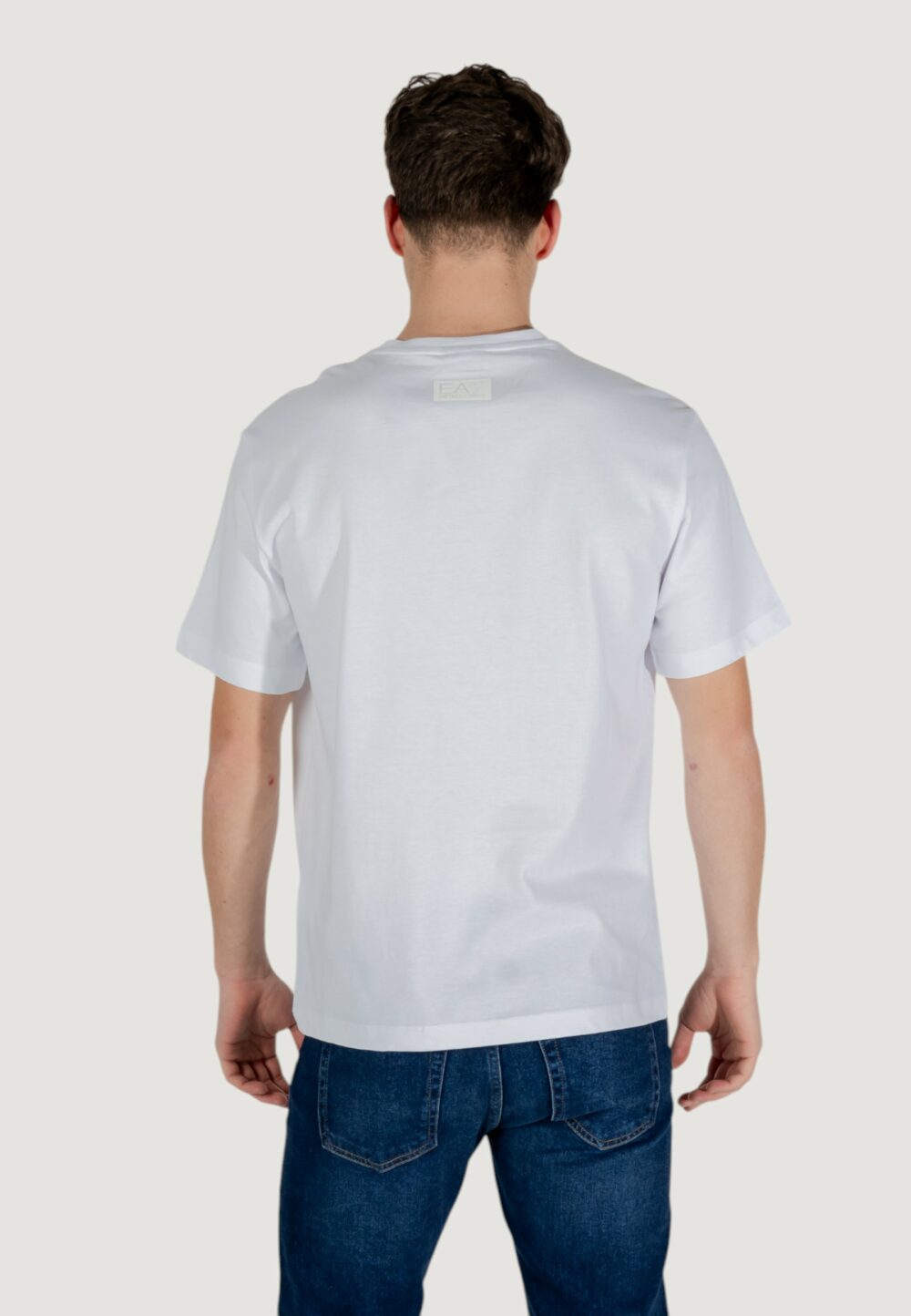 T-shirt EA7 Bianco - Foto 4