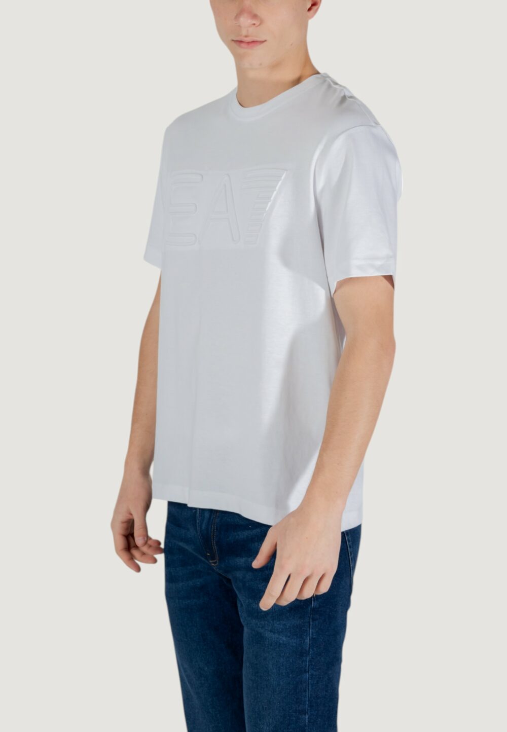 T-shirt EA7 Bianco - Foto 5