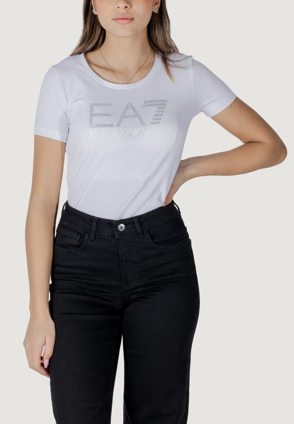 T-shirt EA7 Bianco - Foto 1
