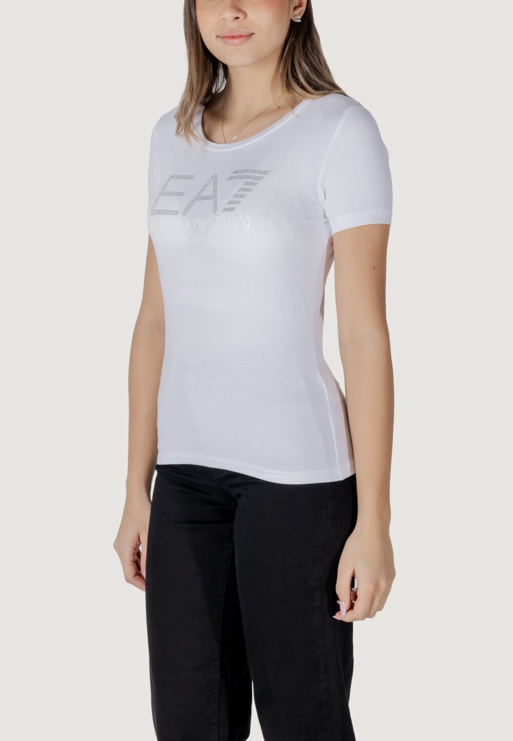 T-shirt EA7 Bianco - Foto 2