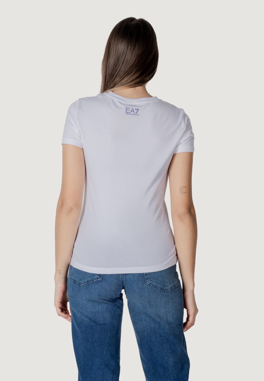 T-shirt EA7 Bianco - Foto 5