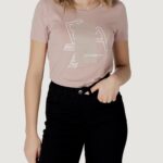 T-shirt EA7 Rosa Cipria - Foto 1