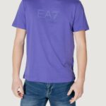T-shirt EA7 Viola - Foto 1