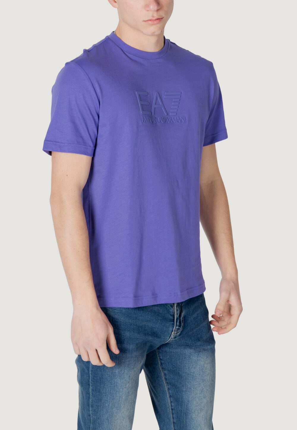 T-shirt EA7 Viola - Foto 2