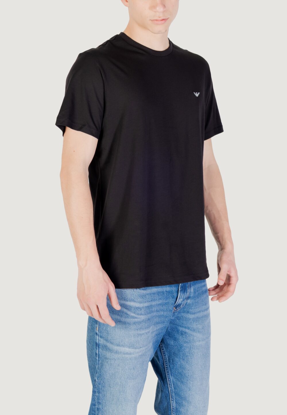 T-shirt Emporio Armani Underwear swimwear Nero - Foto 3