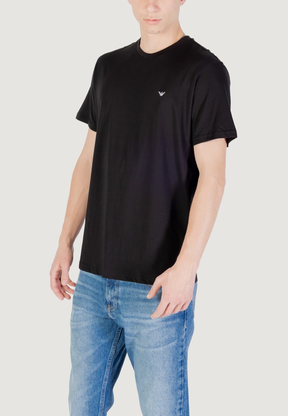T-shirt Emporio Armani Underwear swimwear Nero - Foto 4