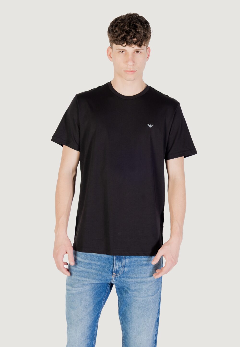 T-shirt Emporio Armani Underwear swimwear Nero - Foto 5