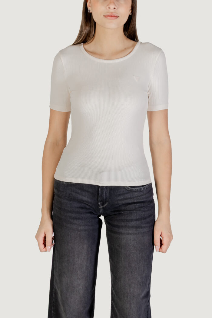 T-shirt Guess Active steffi ss t-shirt Rosa Cipria