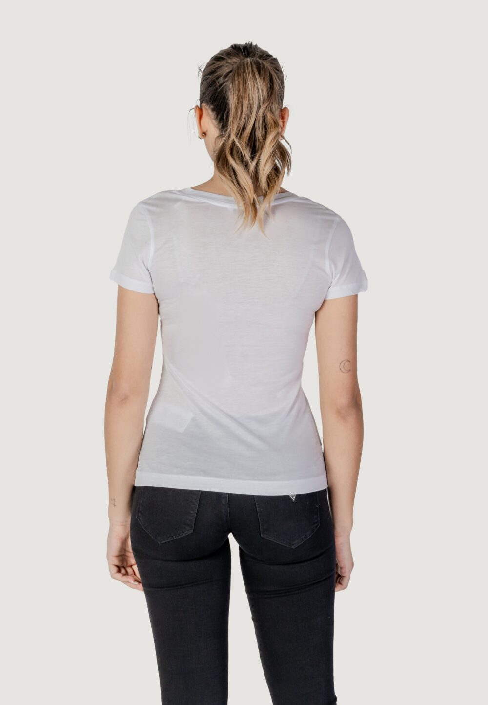 T-shirt Guess vn ss light basic Bianco - Foto 2